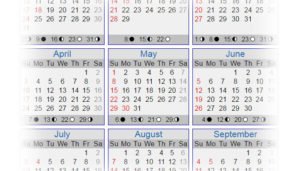 global calendar by Instabill